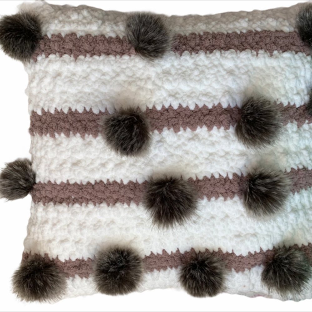 Warm & Cozy Faux Fur Decorative Pillow